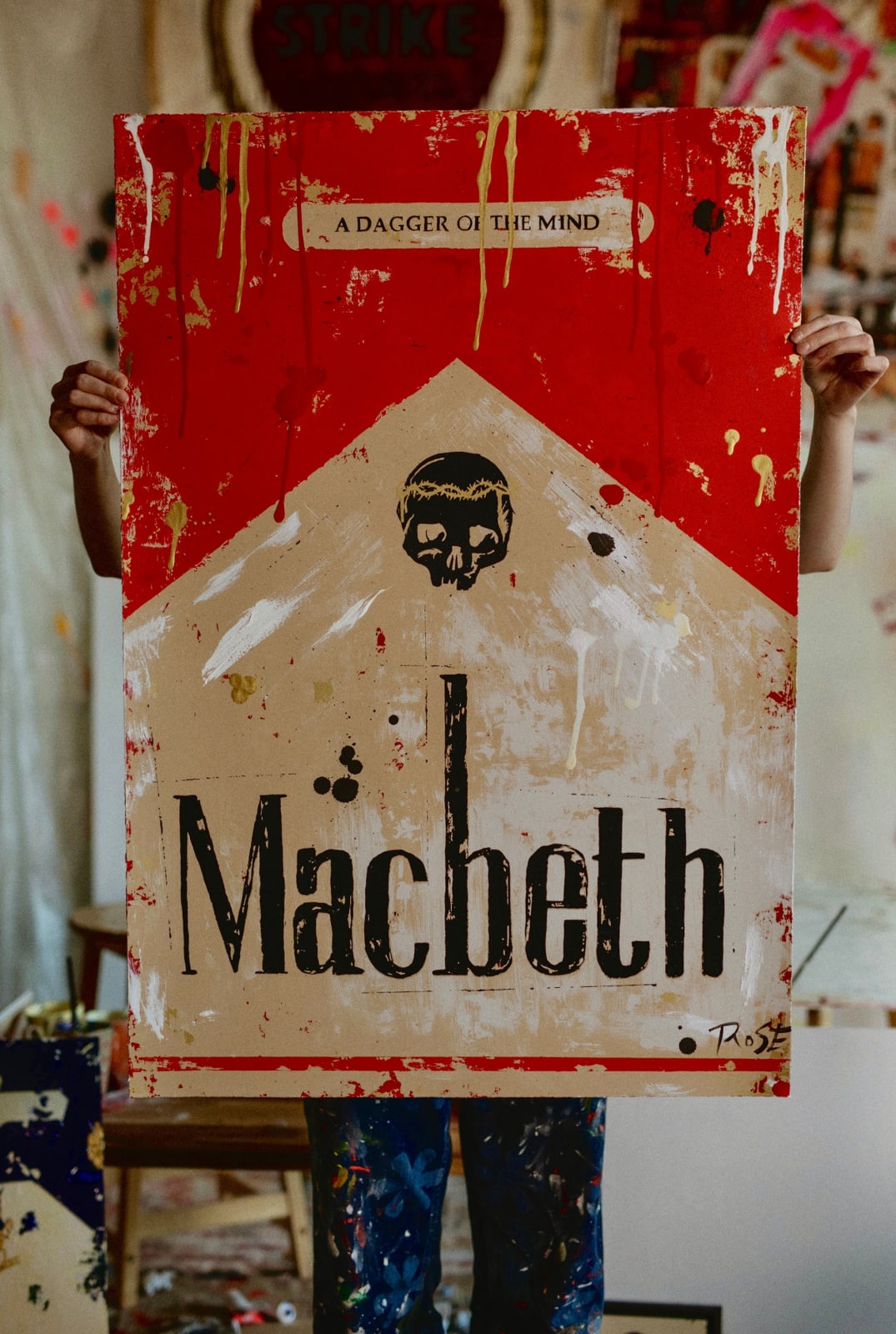 Charlotte Rose, Macbeth in Red, A0 Edition