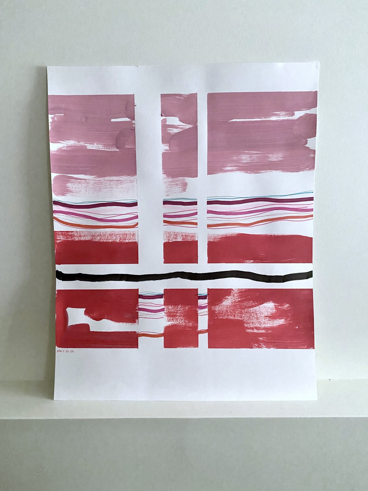Abie Harris, Discontinuous Linearity Six, 2020