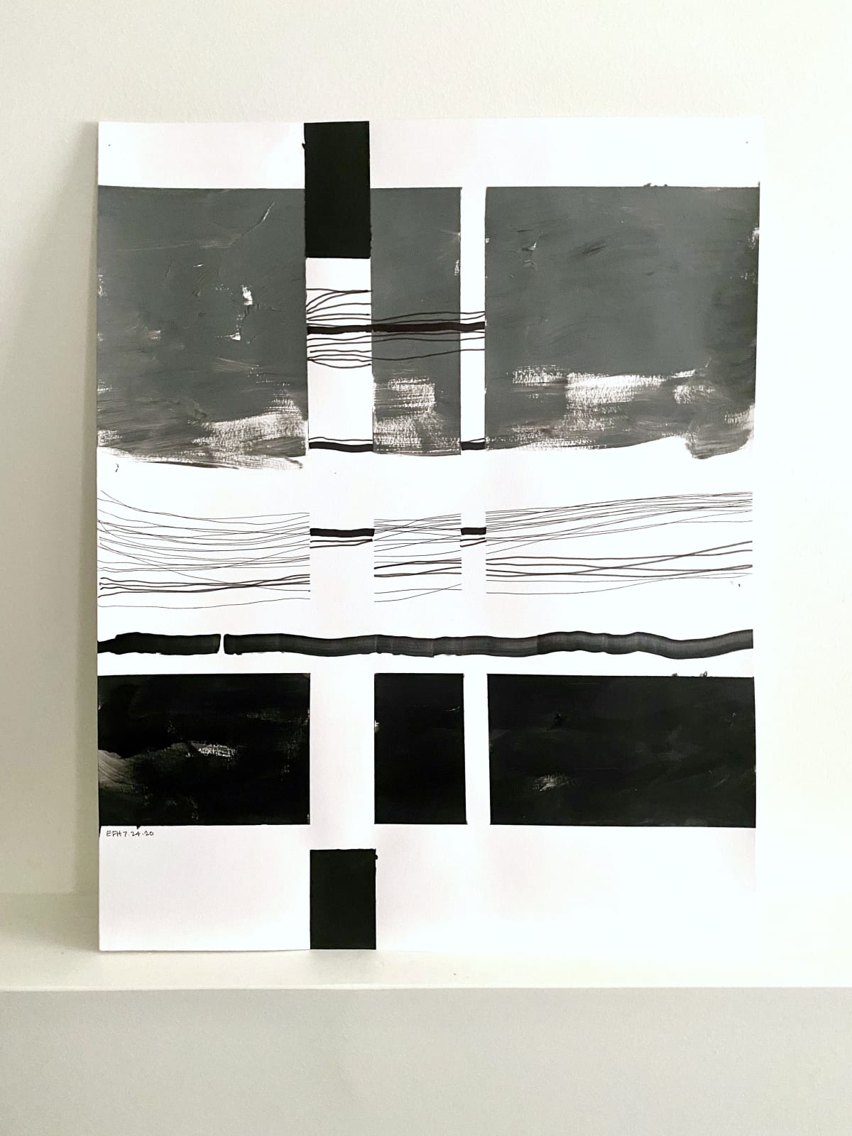 Abie Harris, Discontinuous Linearity Three, 2020