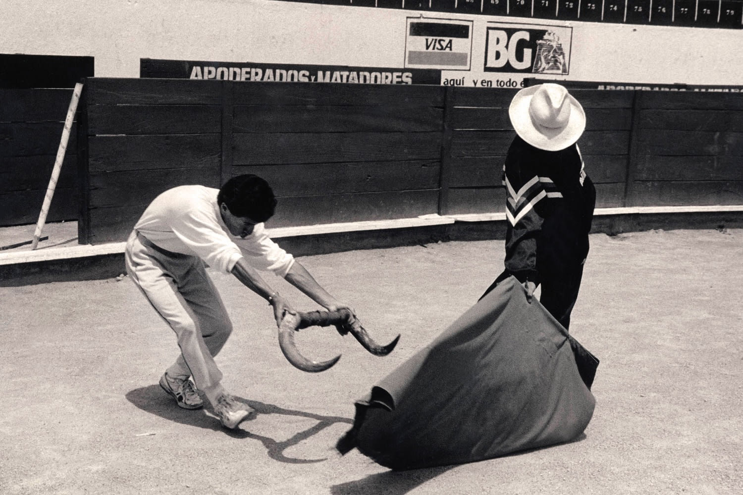 RUSSELL MONK, Matador Training, Quito, Ecuador, 1990