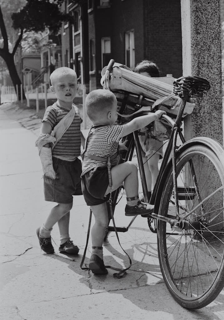 JOAN LATCHFORD, Paper Boys, Toronto , 1961