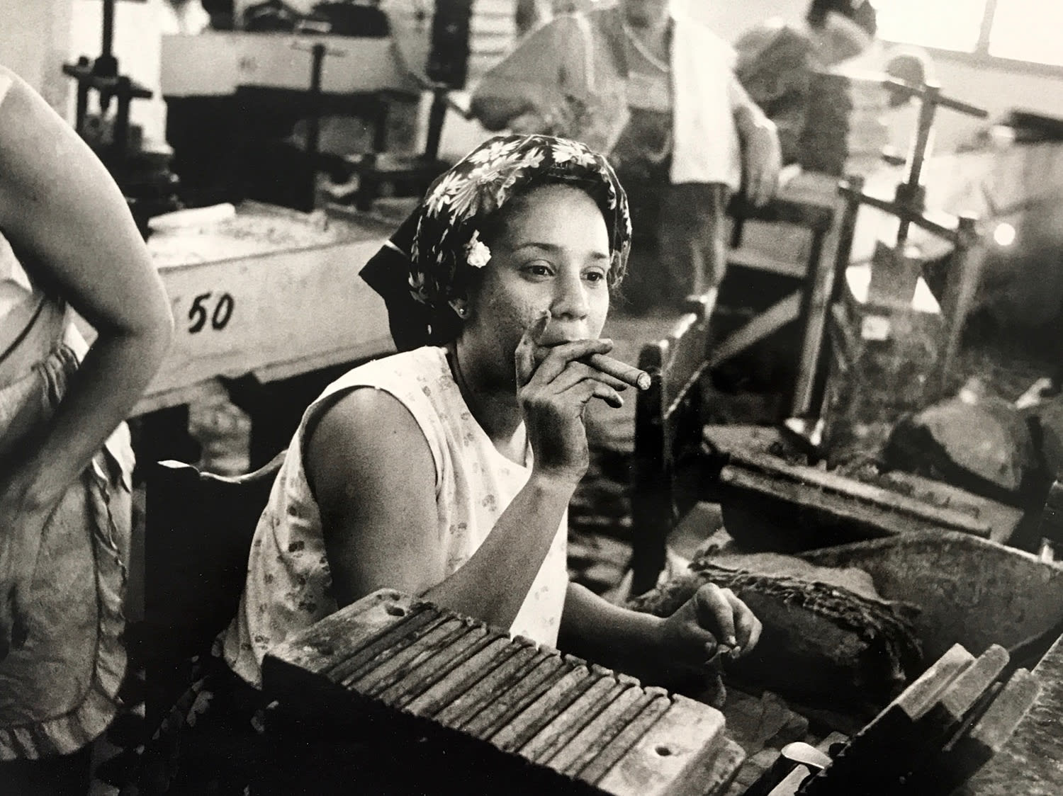 RUSSELL MONK, Partigas Cigar Factory, Havana, Cuba, 1985