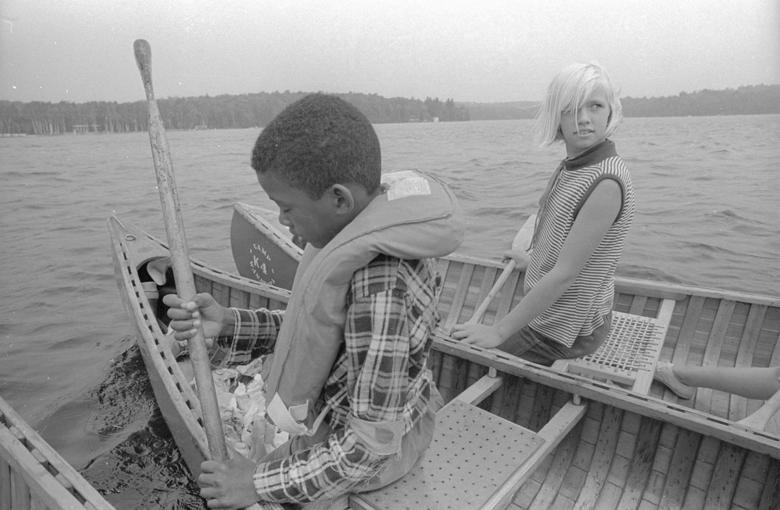 JOAN LATCHFORD, Canoe Trip, Camp Wanakita, Haliburton, Ontario 1969