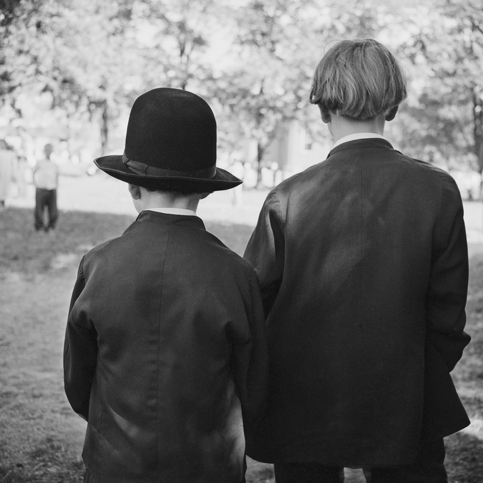 DAVID L. HUNSBERGER, Amish Boys, 1958