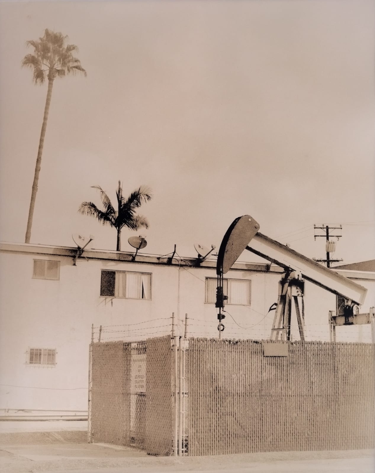 GUILLAUME ZUILI, "Oil Pit and Homes"
