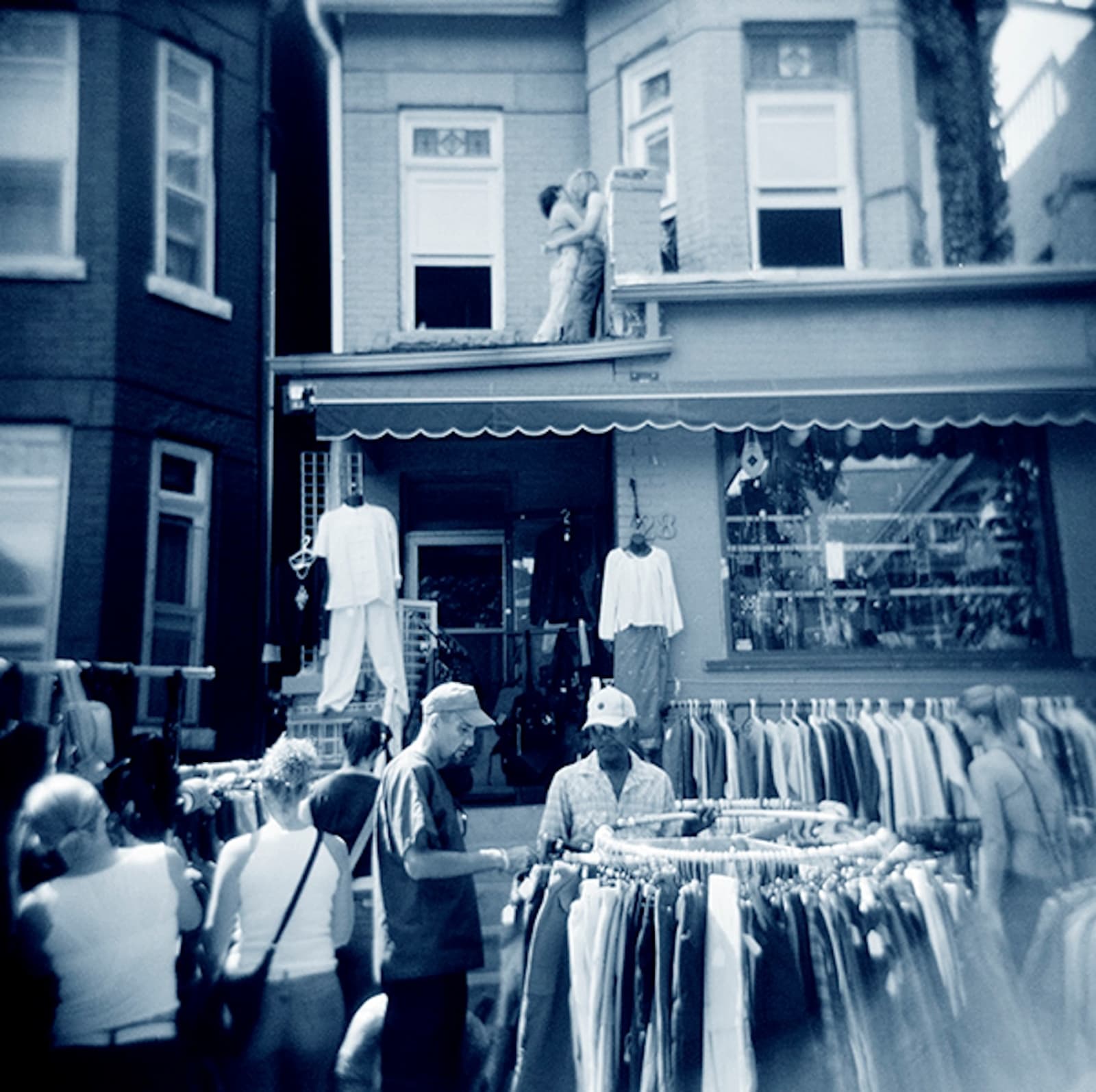 WAYNE SALMON, Up on the Roof