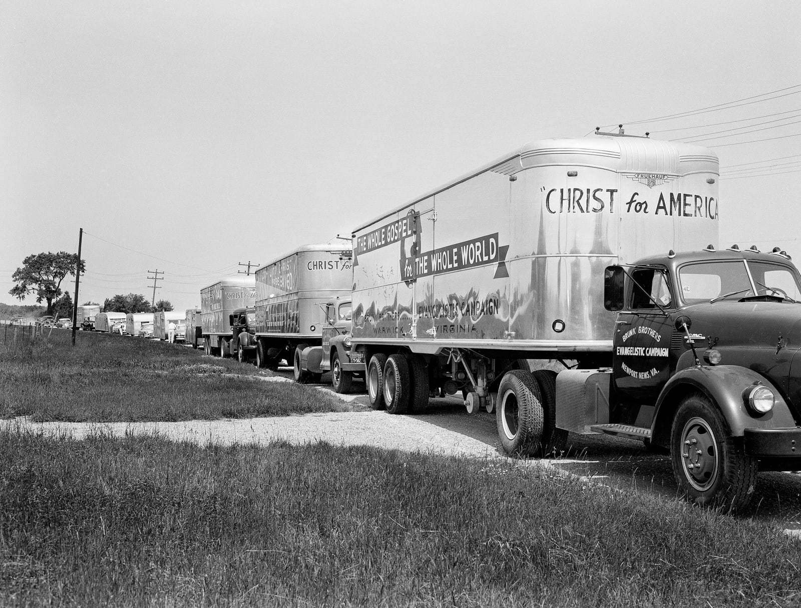 DAVID L. HUNSBERGER, Convoy for Christ, 1952