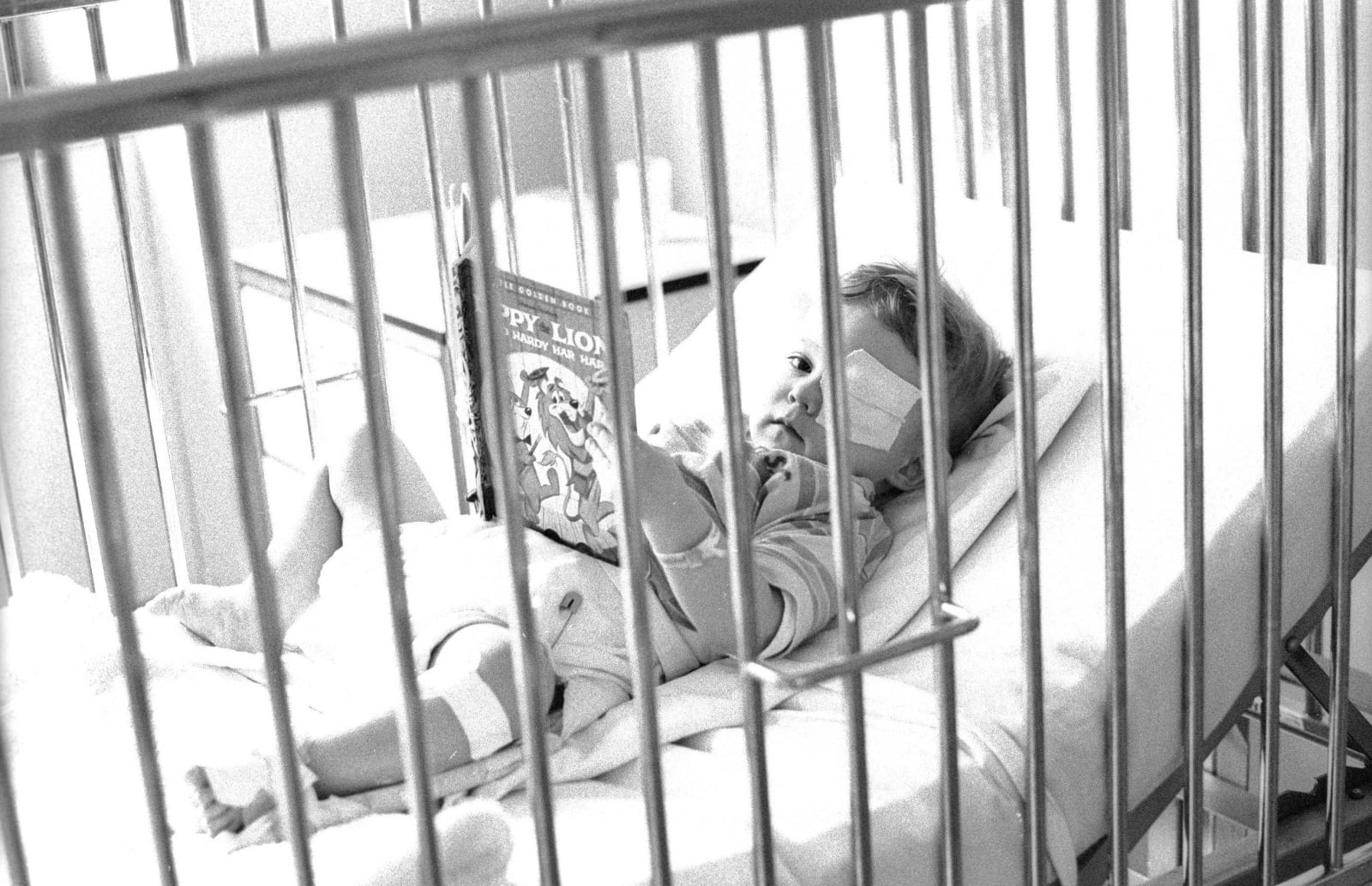 JOAN LATCHFORD, Happy Lion On the Mend, Sick Kids Hospital, Toronto 1966