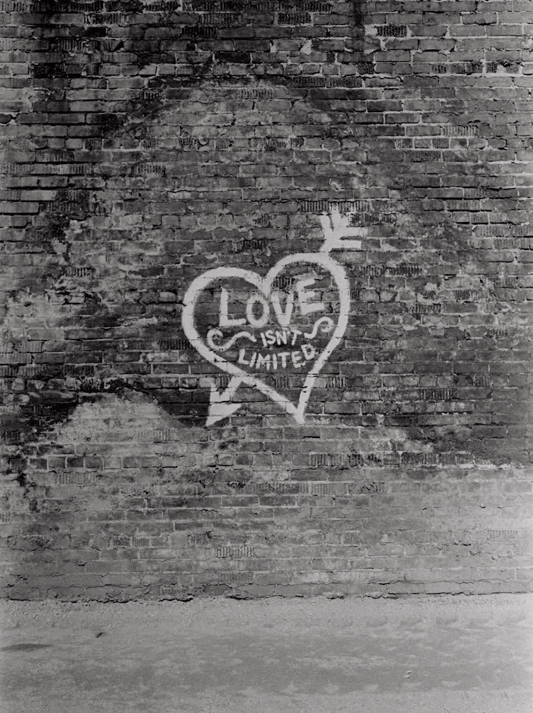 JOAN LATCHFORD, Writing on the Wall, Toronto , 1971