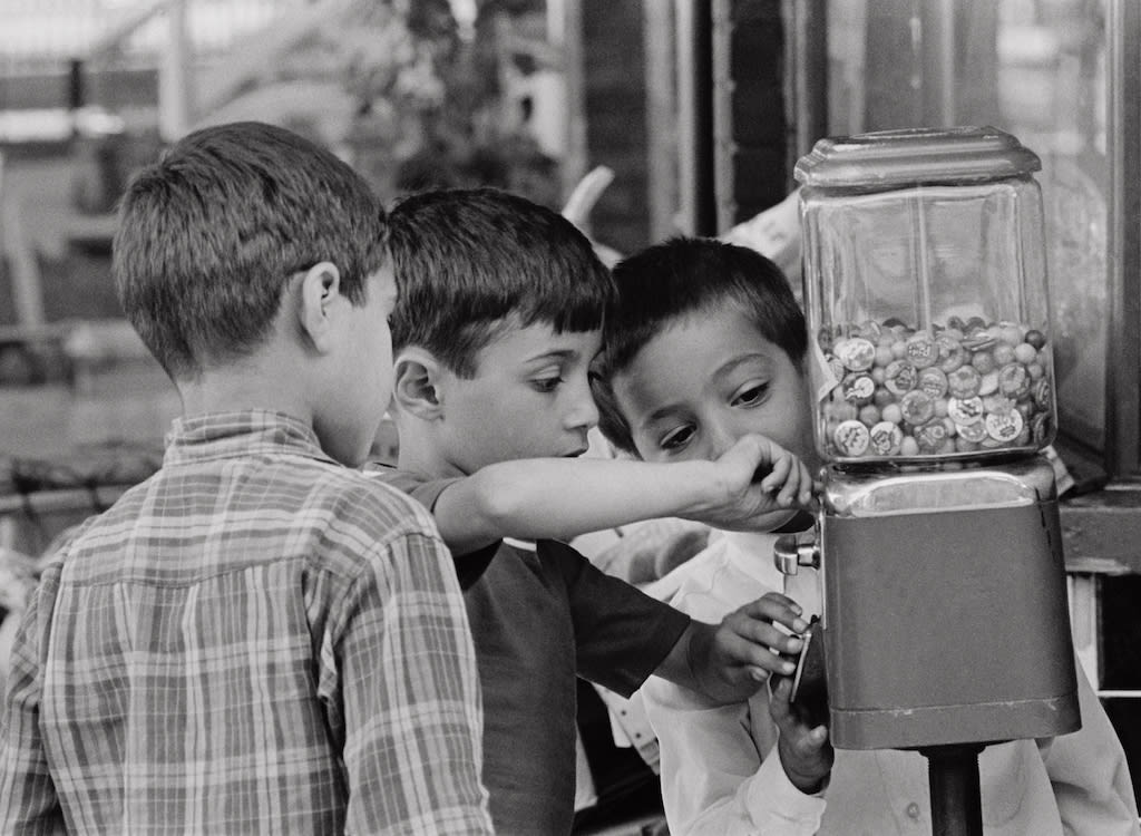 JOAN LATCHFORD, Gum Ball Machine, College St. Toronto , 1966