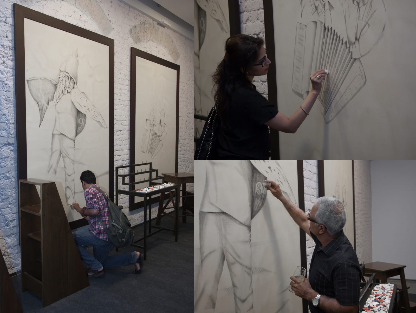 Anju Dodiya, Altar for Erasures, 2012