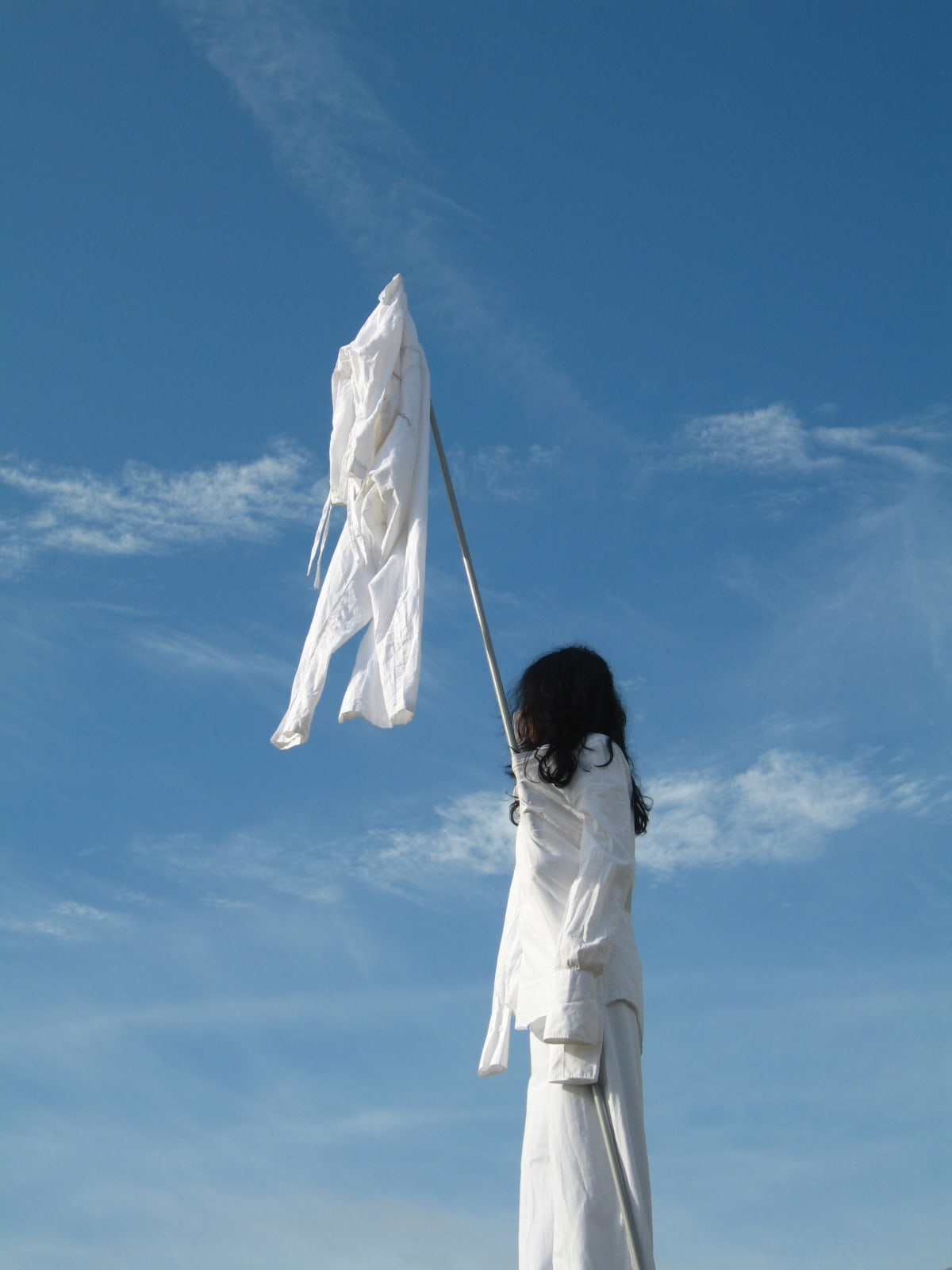 Shilpa Gupta, Untitled (Wives of the Disappeared), 2006