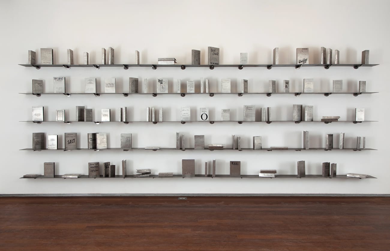 Shilpa Gupta, Someone Else - A library of 100 books written anonymously or under pseudonyms, 2011