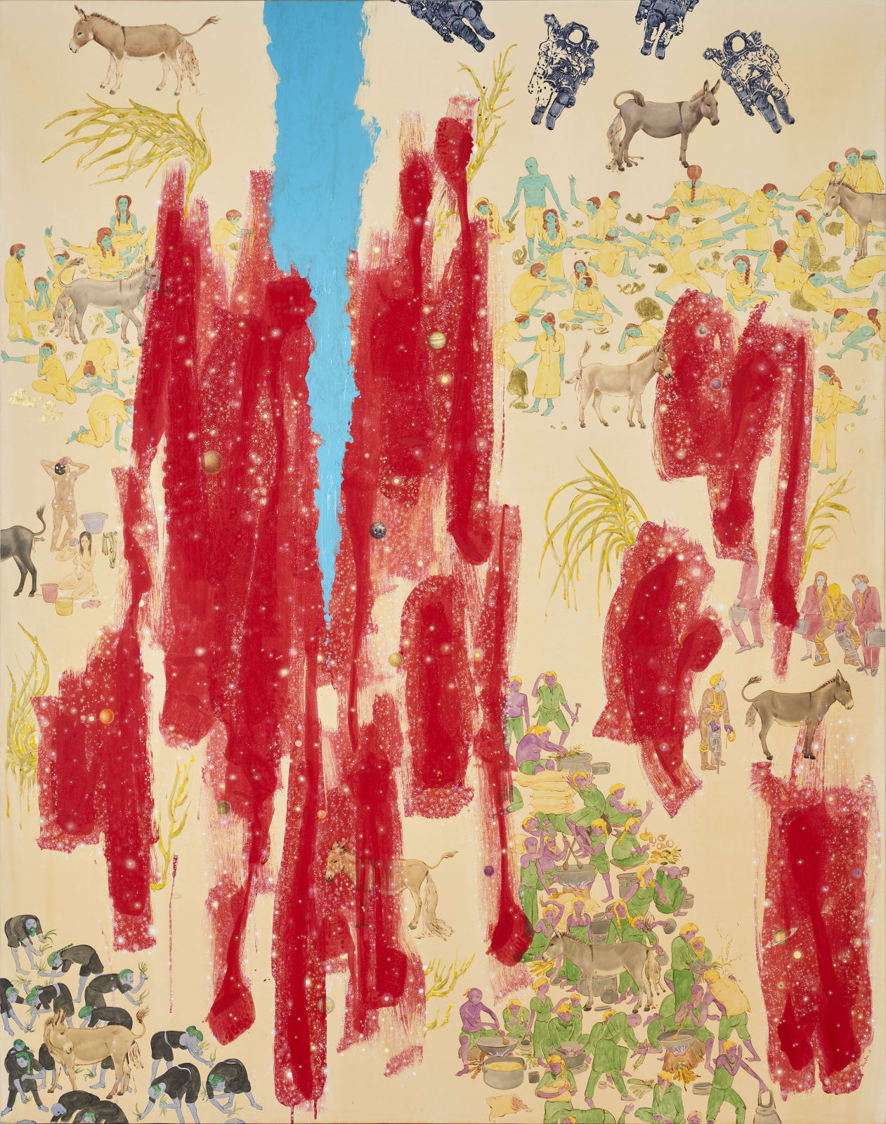 N S Harsha, Donkeys giving birth here and there, 2018