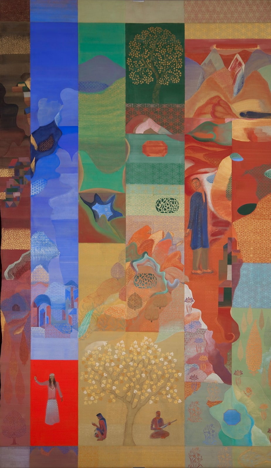 Nilima Sheikh, Each Night Put Kashmir in Your Dreams, 2003