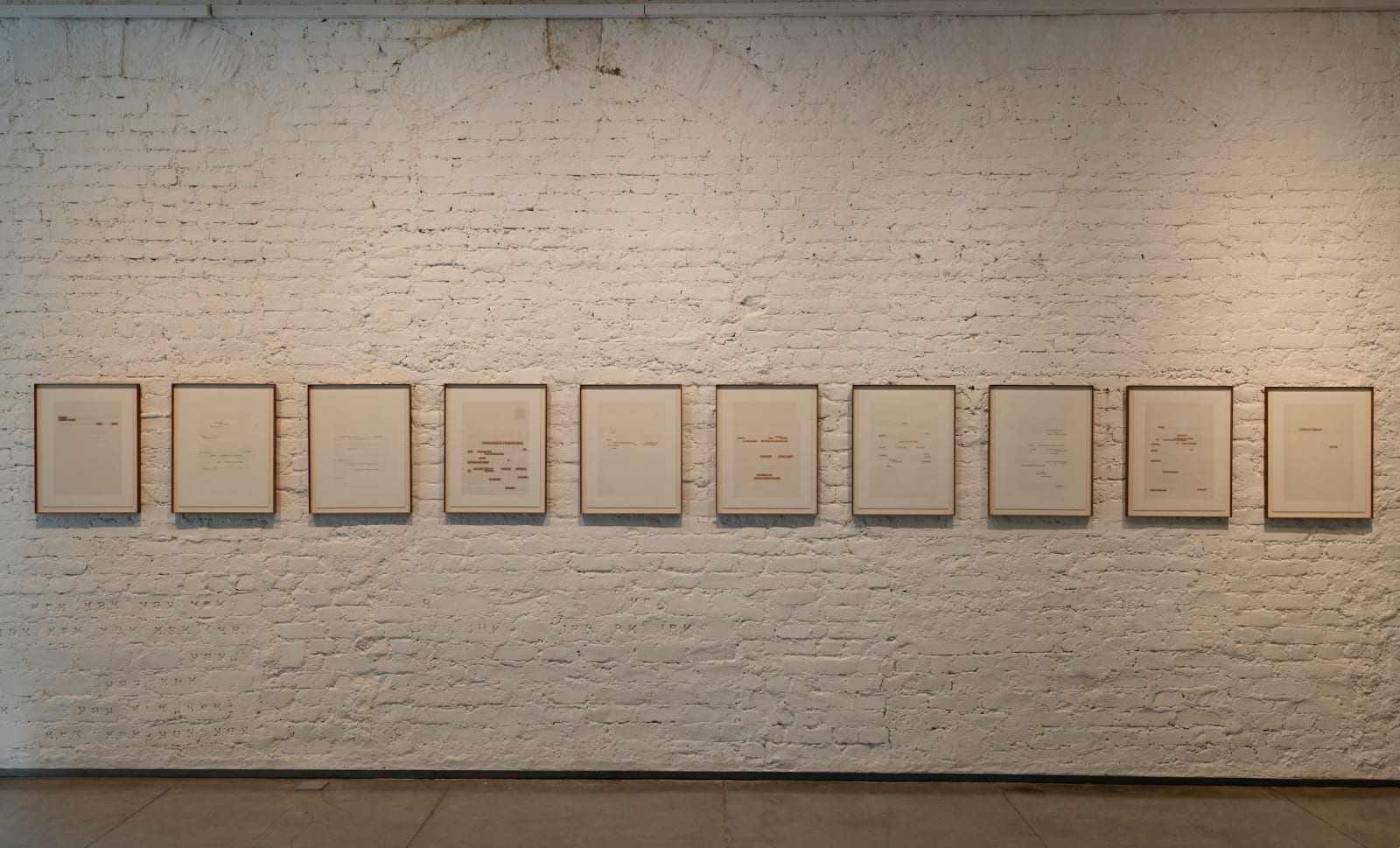 Aditi Singh, Shifting the Silence (1-10), 2023