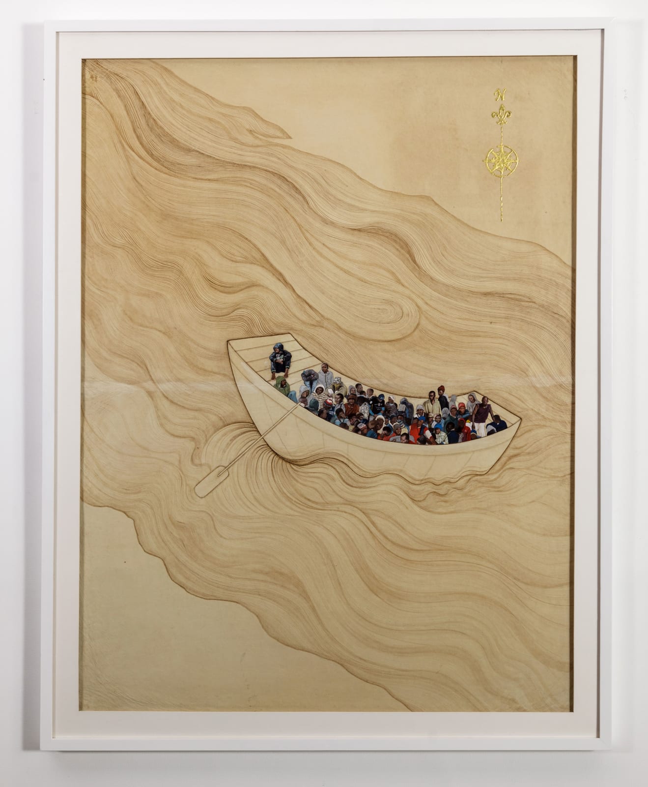 Desmond Lazaro, The 'In-Coming' Passengers: Part III 'Crossing the Med', 2015-2016