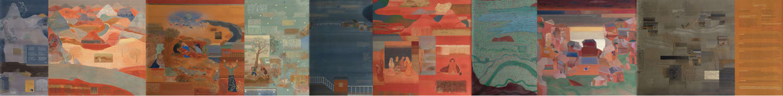 Nilima Sheikh, Beyond loss, 2019