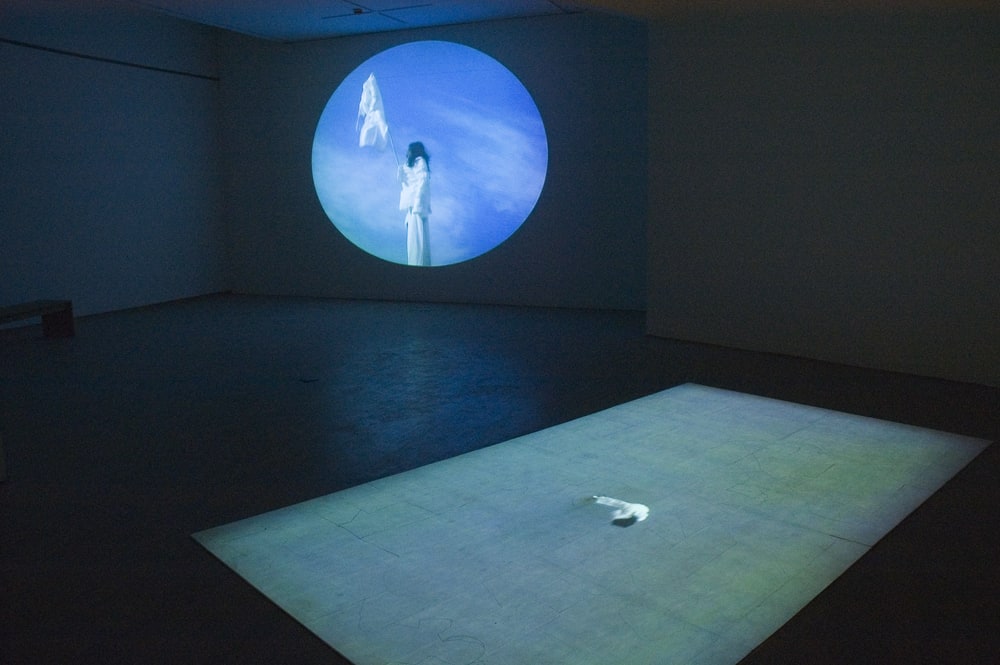 Shilpa Gupta, Untitled (Wives of the Disappeared), 2006