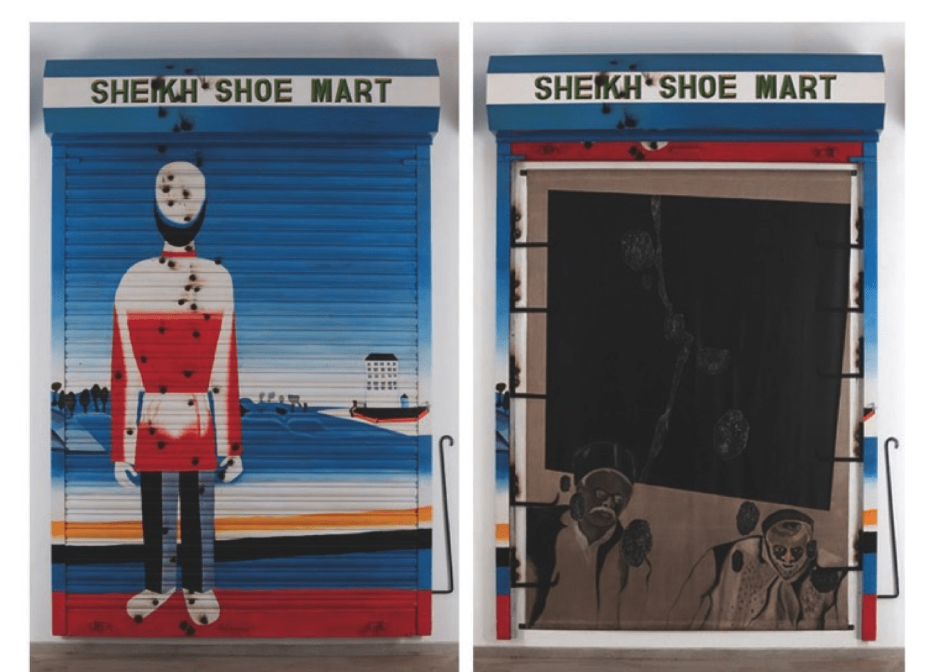 Atul Dodiya, Sheikh Shoe Mart, 2010