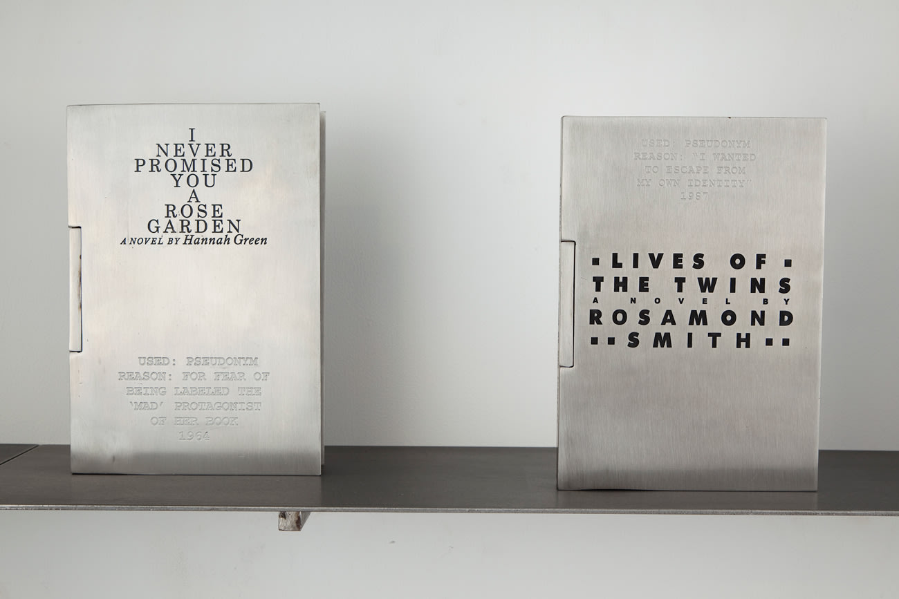 Shilpa Gupta, Someone Else - A library of 100 books written anonymously or under pseudonyms, 2011