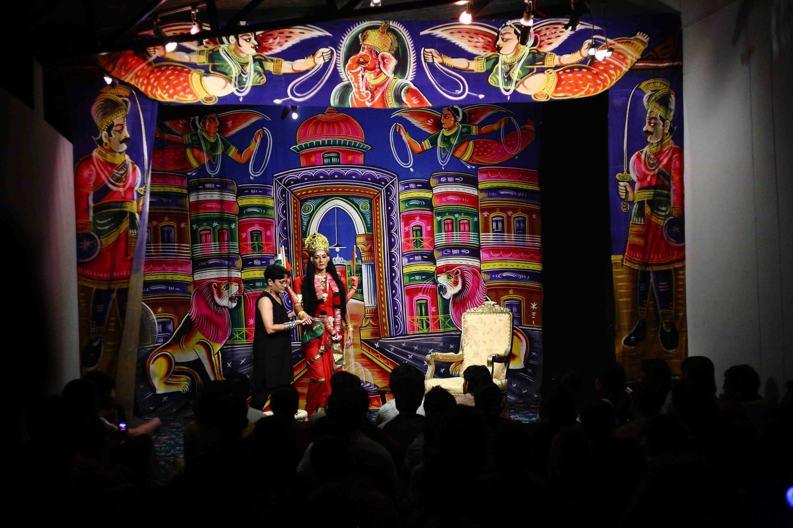 Pushpamala N, Mother India, 2009