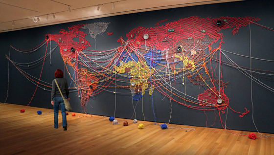 Reena Saini Kallat, Woven Chronicle, 2011-2016