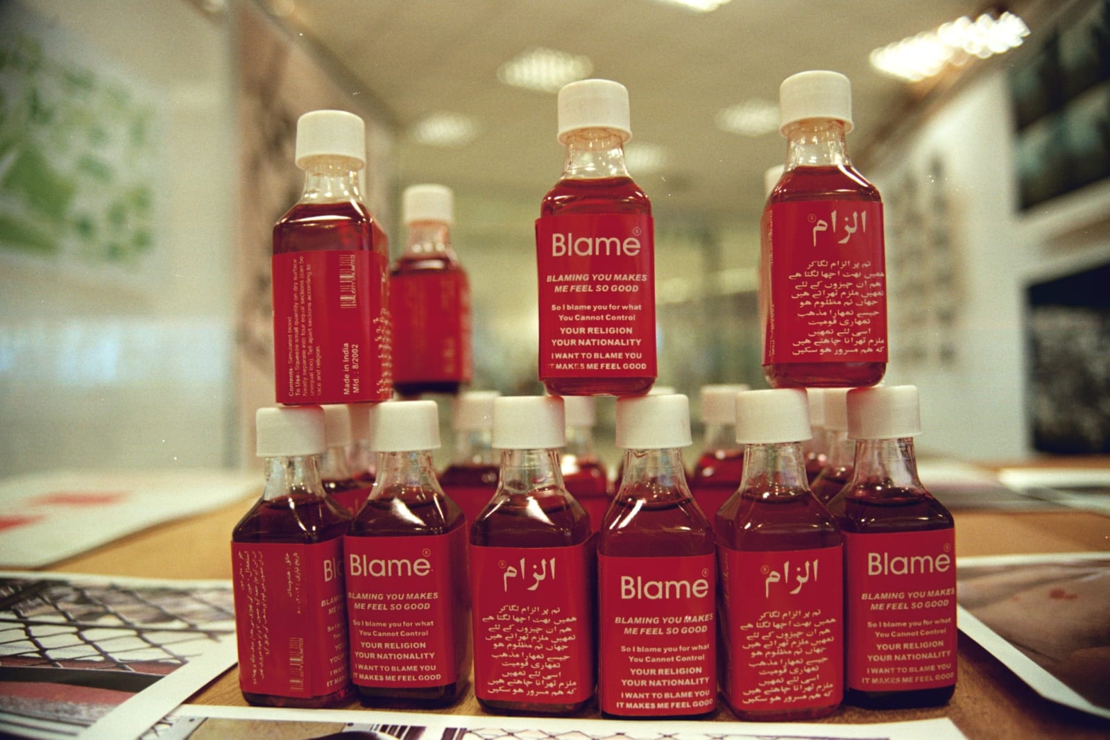 Shilpa Gupta, Blame, 2002