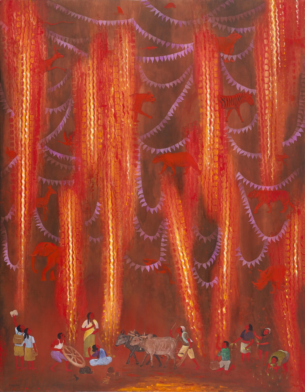 N S Harsha, Gazing Agrarians, 2019