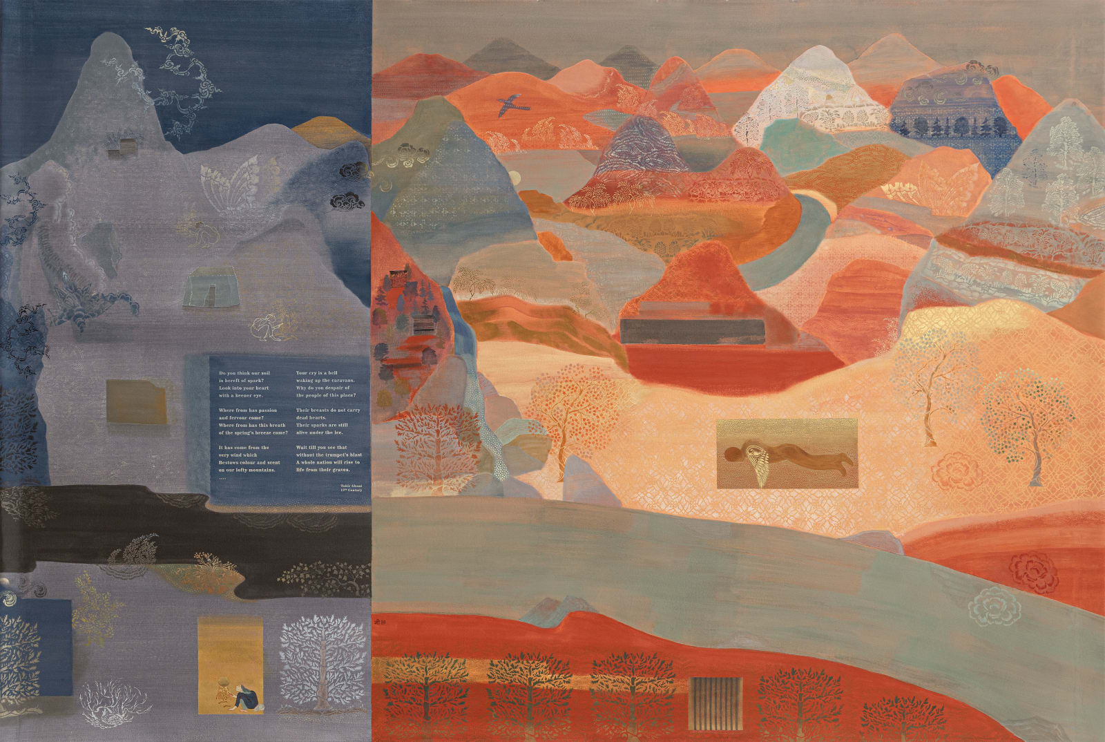 Nilima Sheikh, Beyond loss, 2019