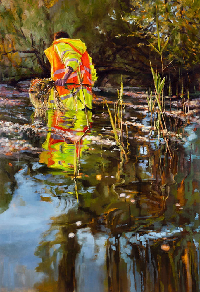 Rouge Hartley, On ne baigne pas deux fois dans le même fleuve, 2023