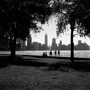 John Hendry, P-630 Skyline From Near North Ave, 1965