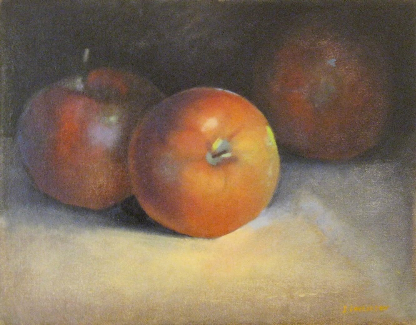 Simon Levenson, Three Apples
