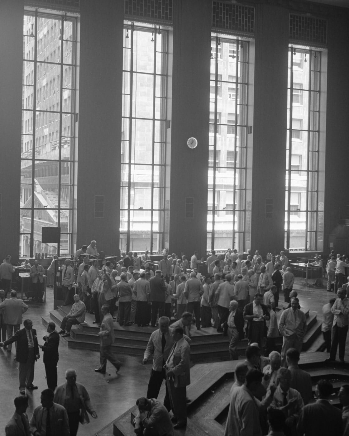 John Hendry, I-547 Trading Floor, 1958