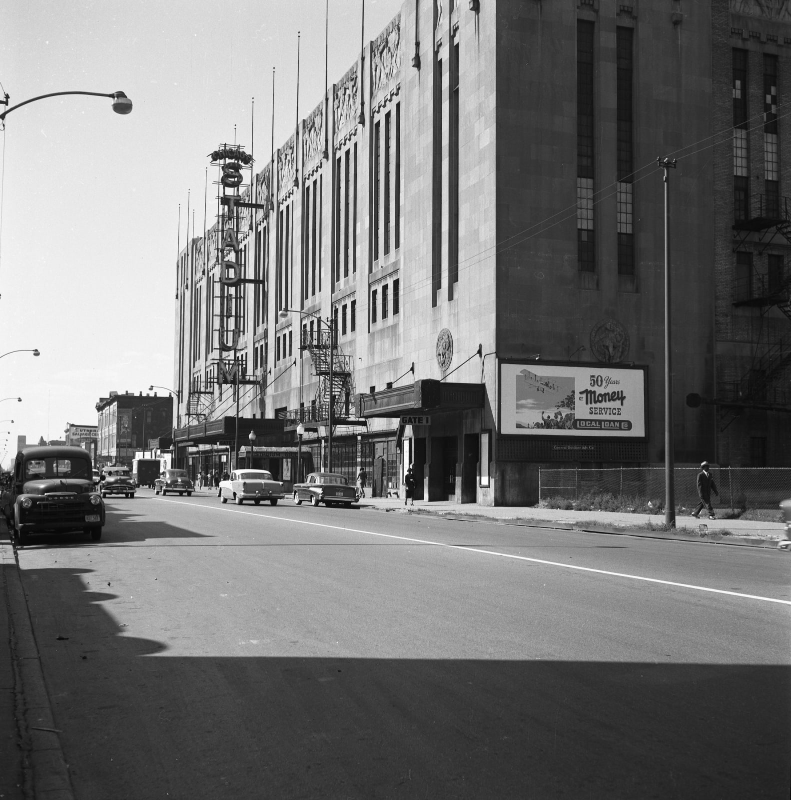 John Hendry, I-915 Chicago Stadium, 1958