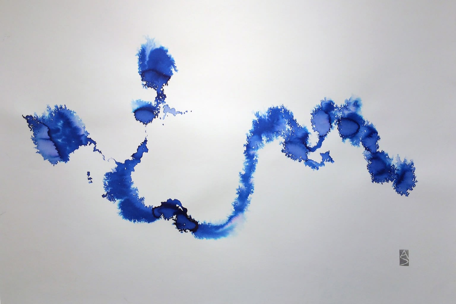 Allison Svoboda, Meditation on Blue IV