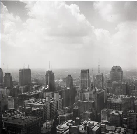 John Hendry, G-527 From the Prudential Bldg Looking SW, 1956