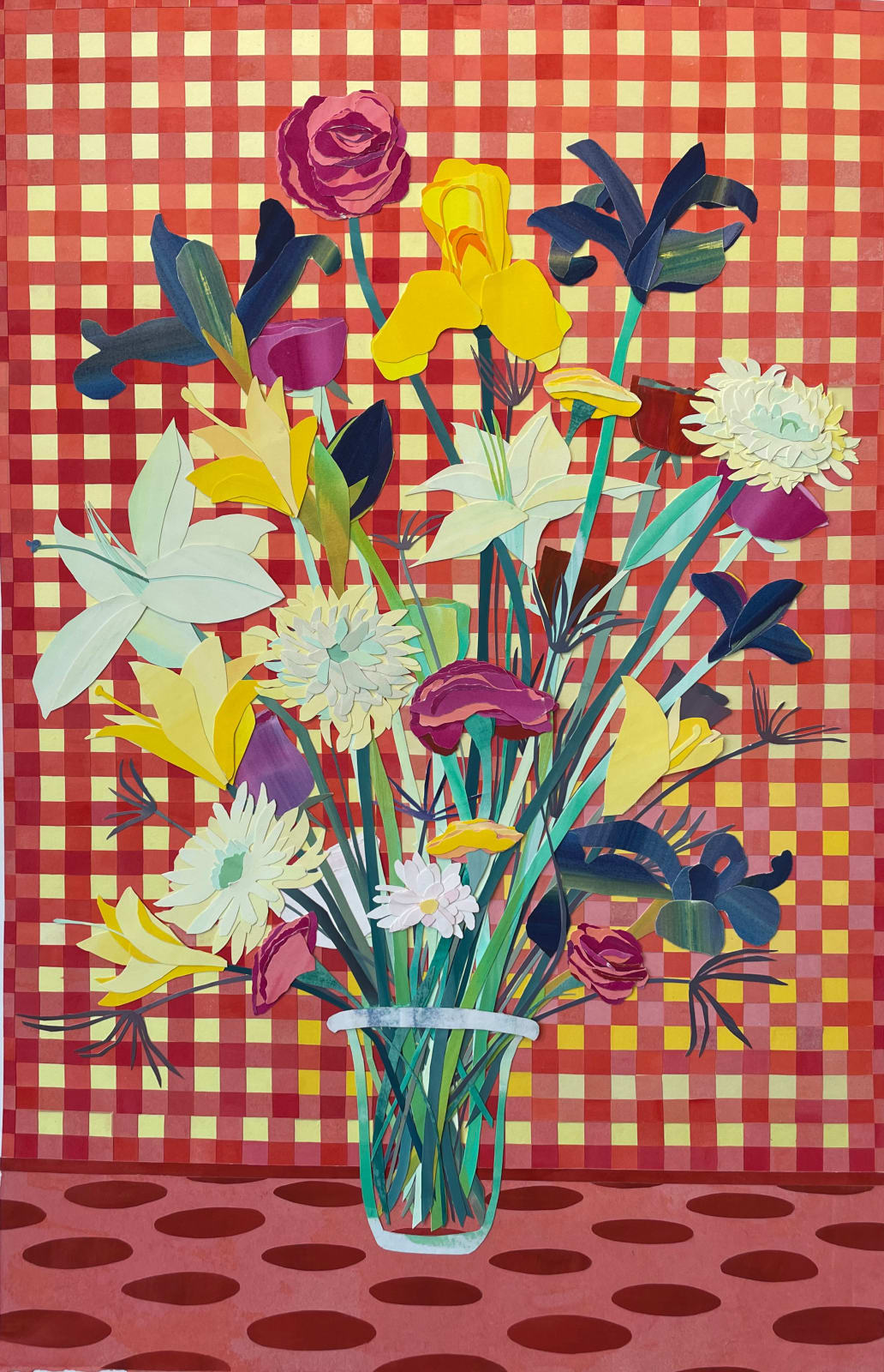 Ruth Hamill, Mixed Bunch Red, 2025