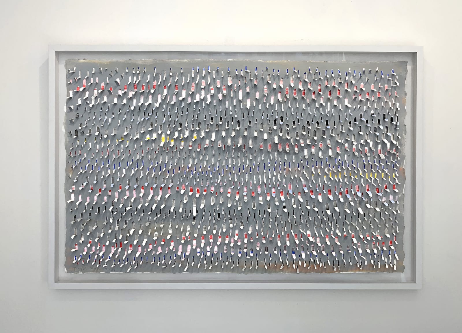 Toyin Loye, Toyin Loye -Grey Behind the Facade, 2021