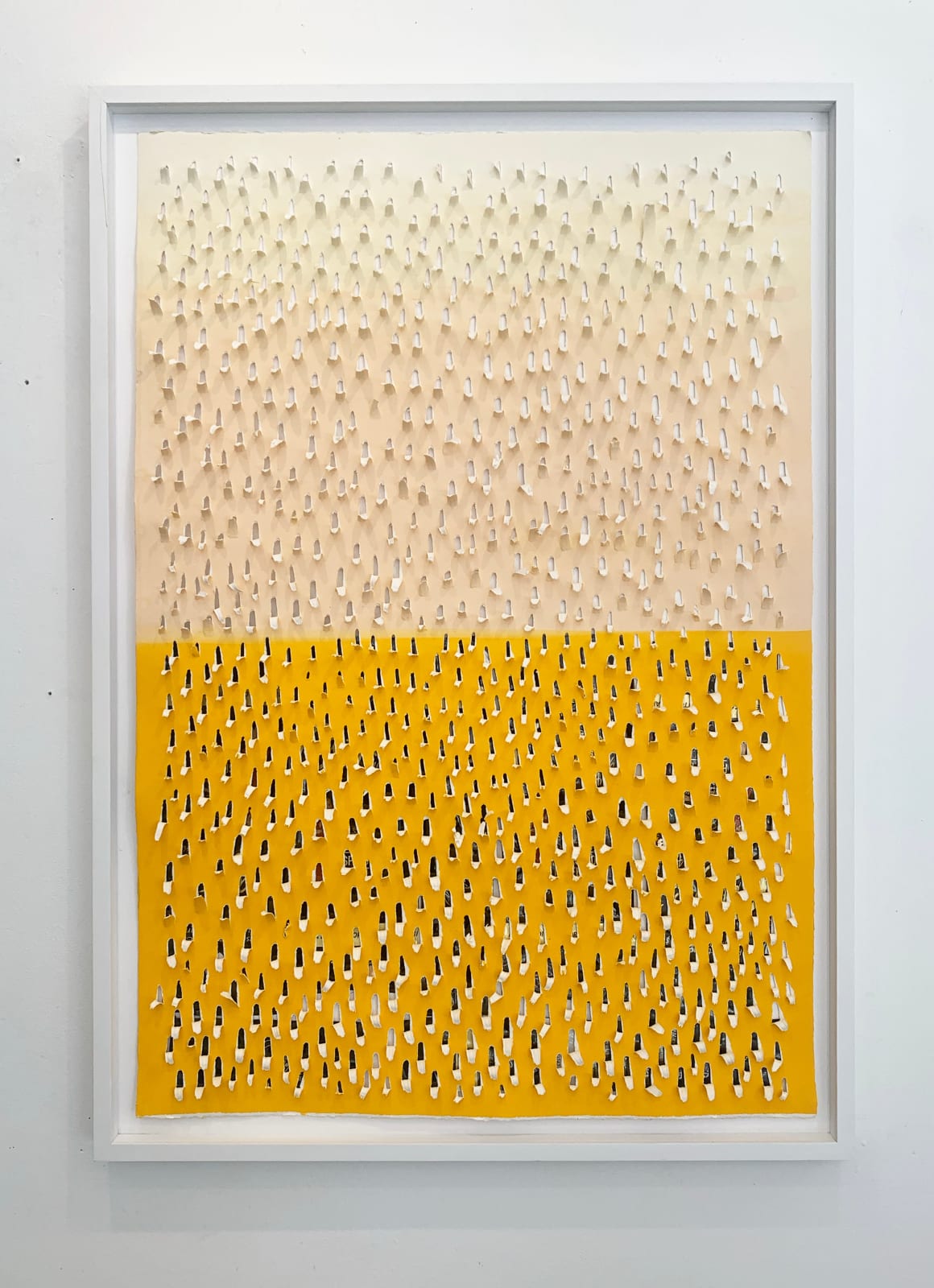 Toyin Loye, Yellow Landscape, 2021-22