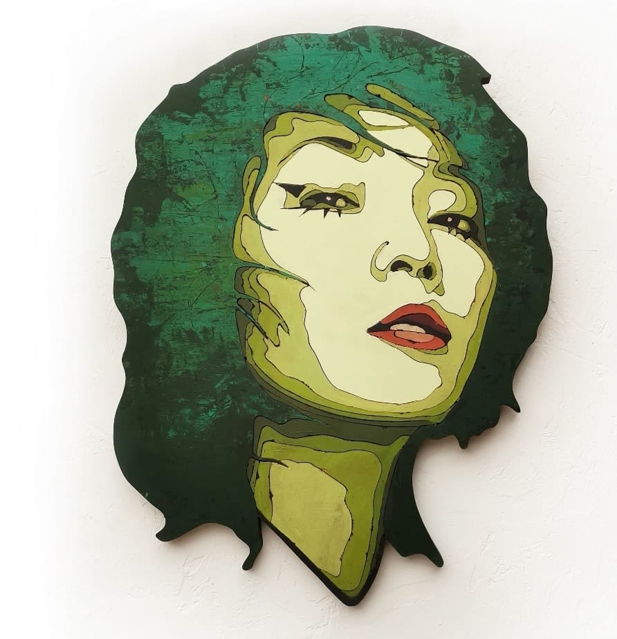 Mart de Brouwer, Sister in Green II, 2020