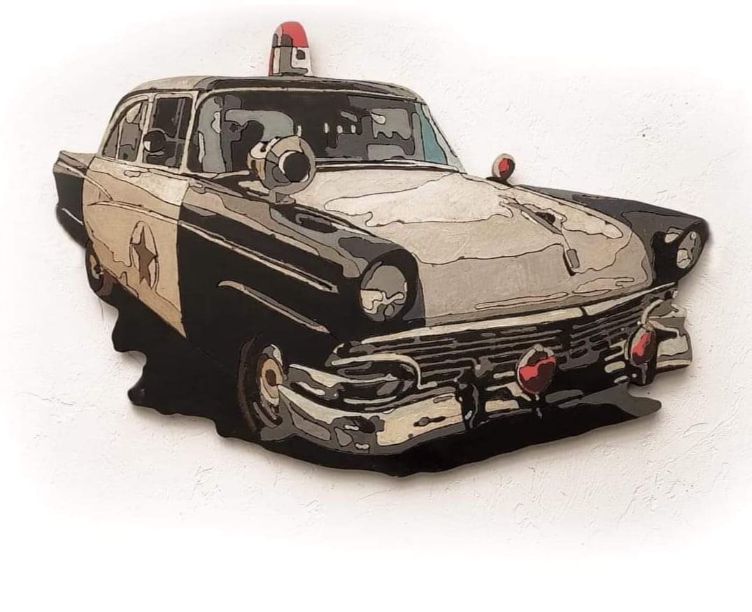Mart de Brouwer, Police Car, 2020