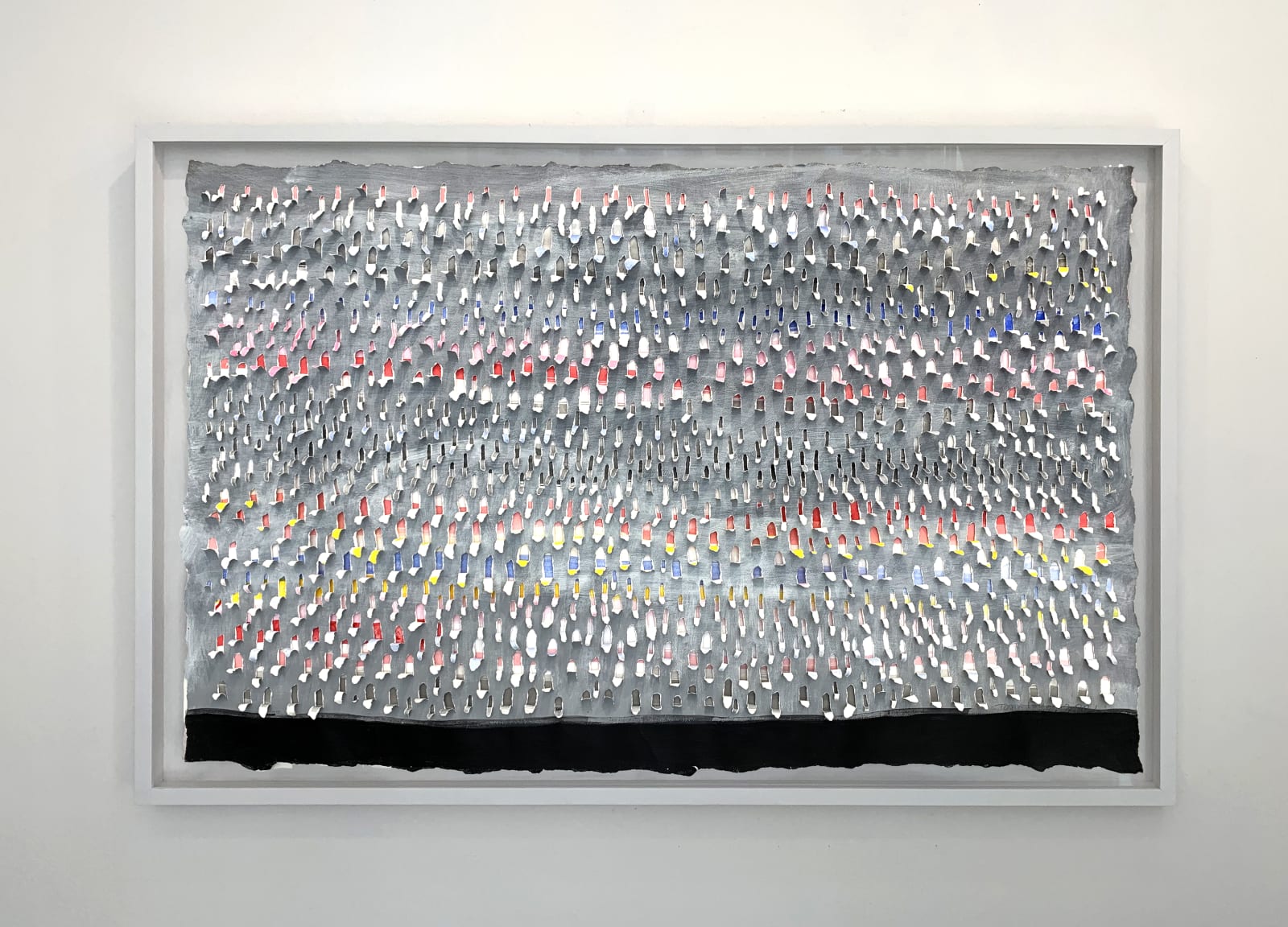 Toyin Loye, Toyin Loye -Black Line - Behind the Facade, 2021