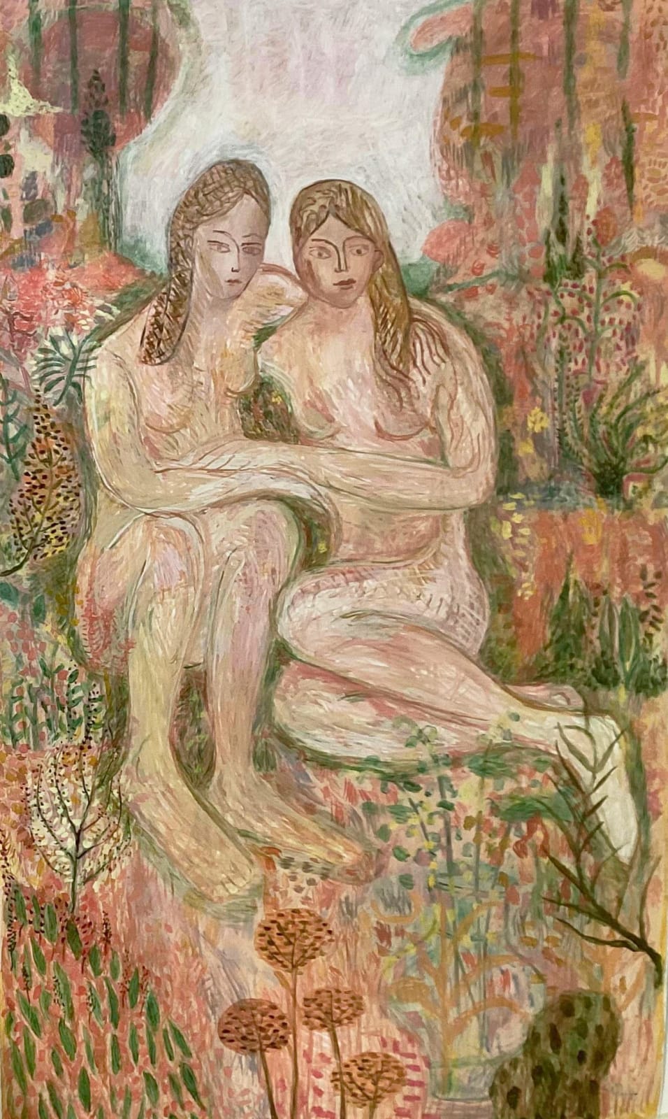 Catherine Anholt, Mother and daughter in memory, 2024