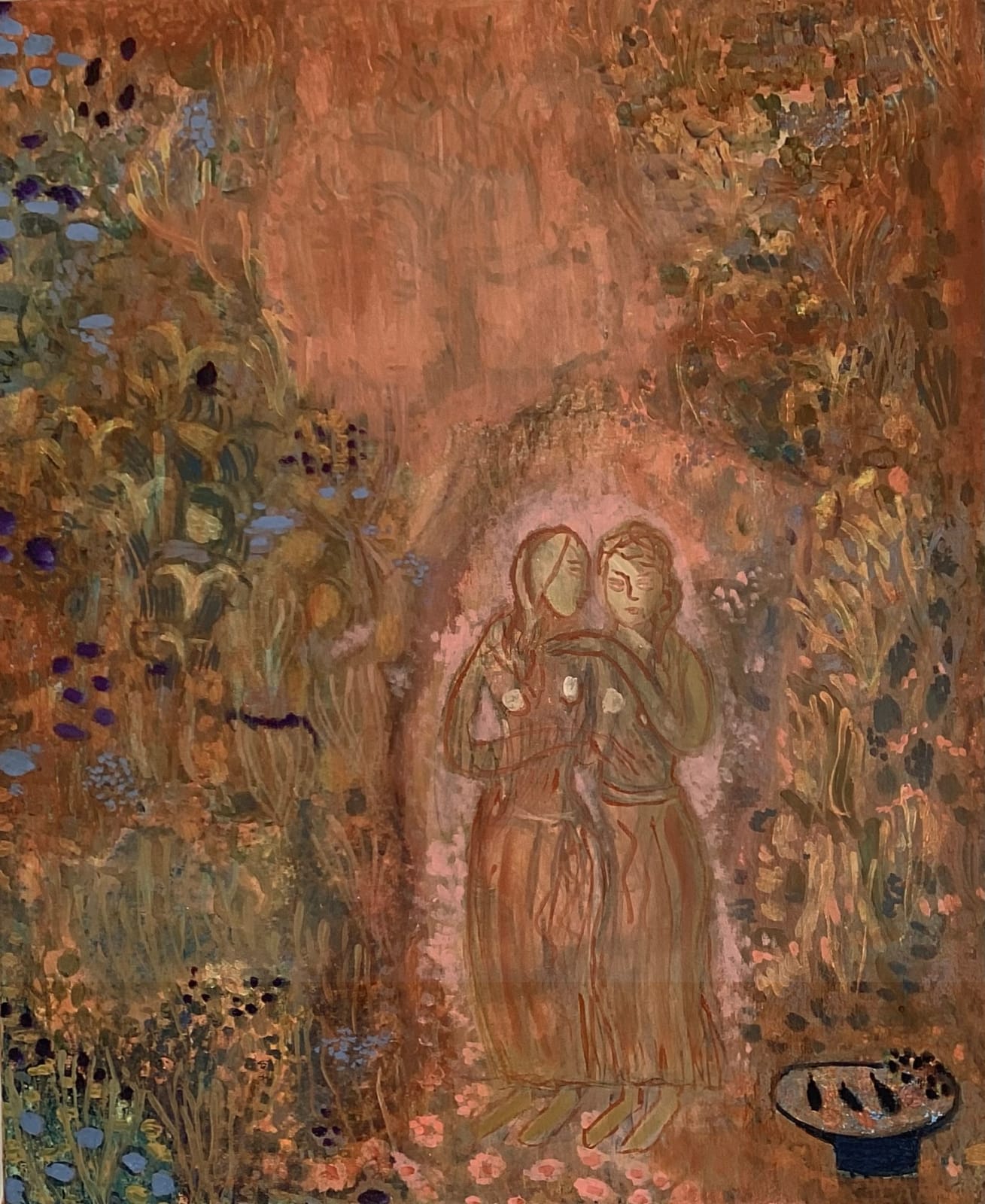 Catherine Anholt, Walking on Flowers, 2025