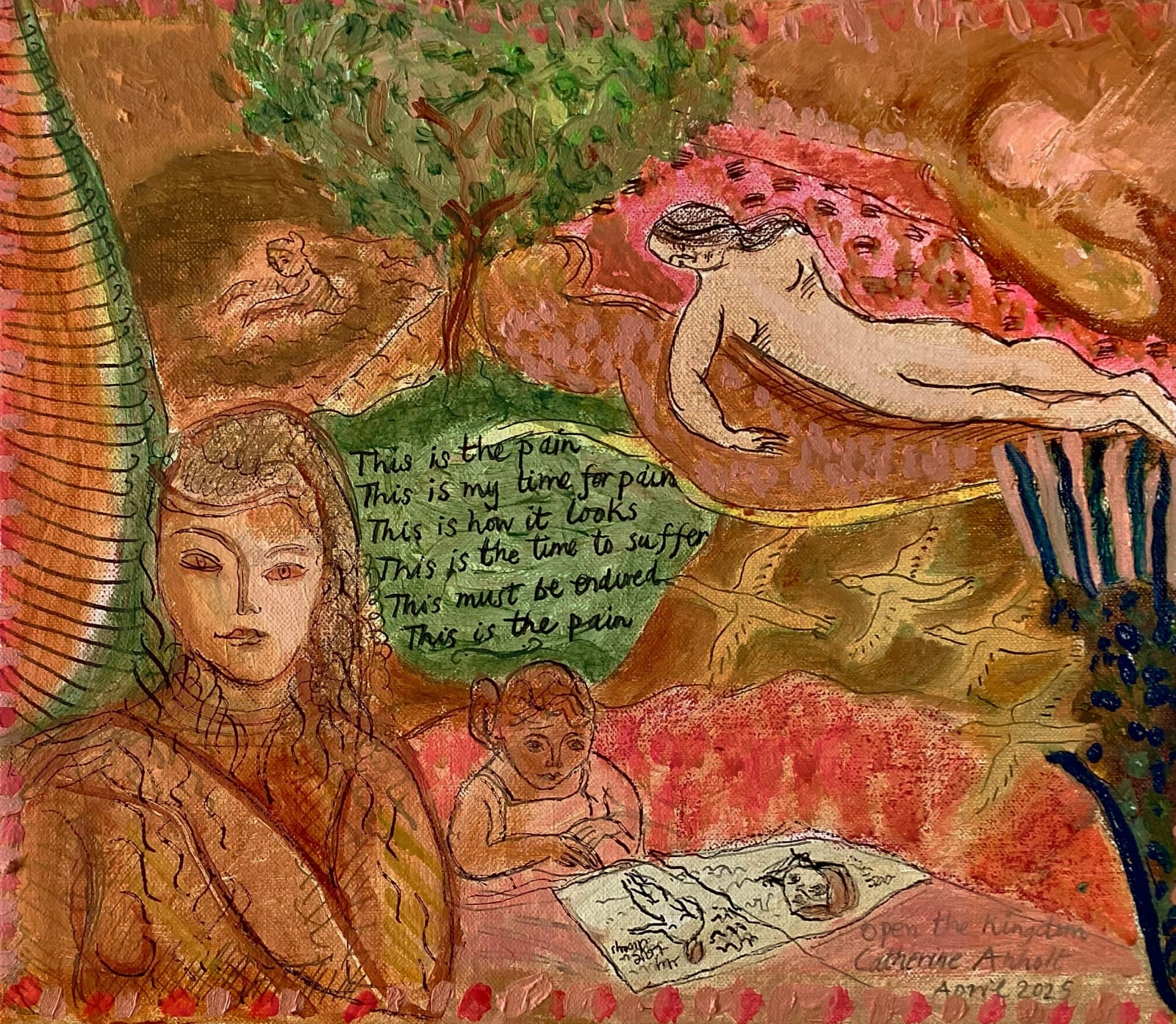Catherine Anholt, This is the pain, 2025