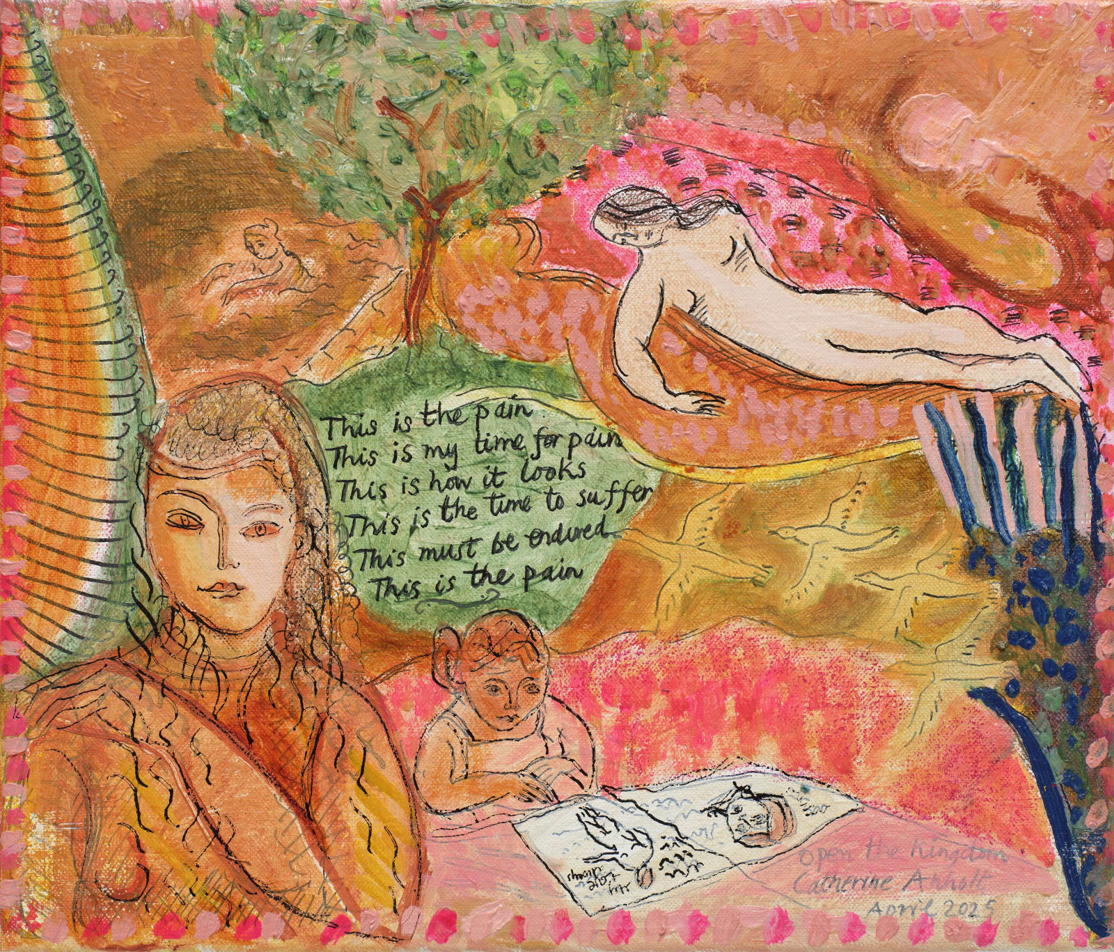 Catherine Anholt, This is the pain, 2025