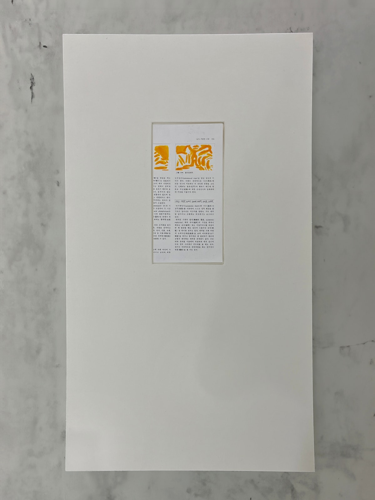 Yeonså Cha, Sunshine Yellow III (always keep in mind)