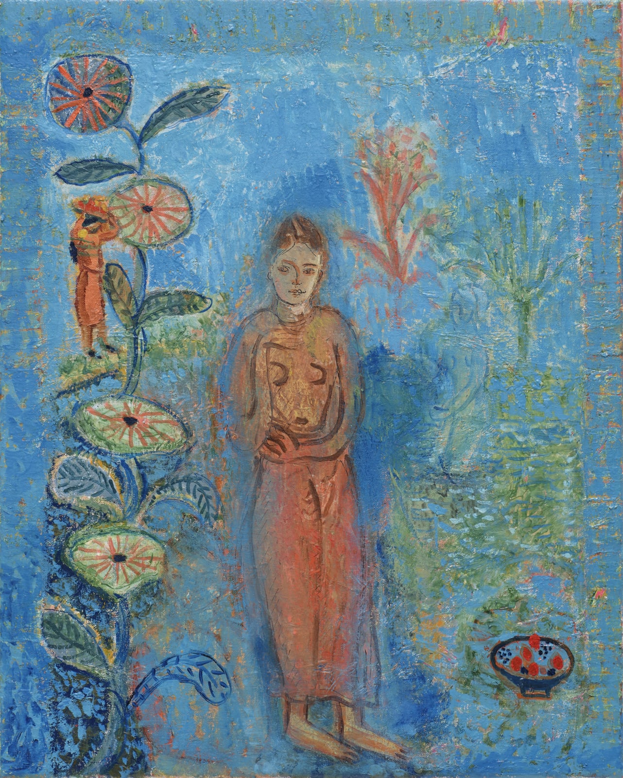 Catherine Anholt, Blue Landscape, 2024