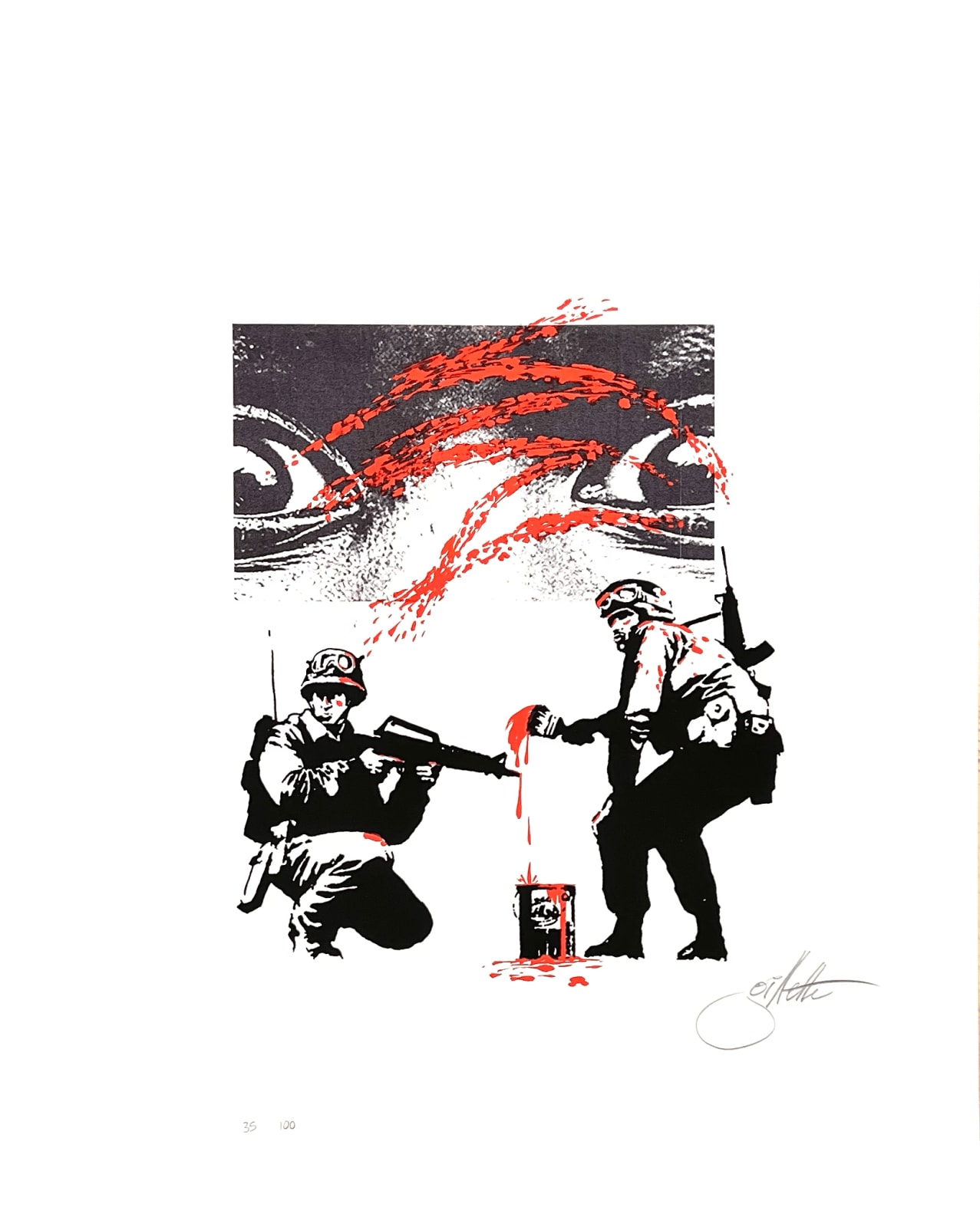 Jeff Gillette, Art in Action - JR, 2022